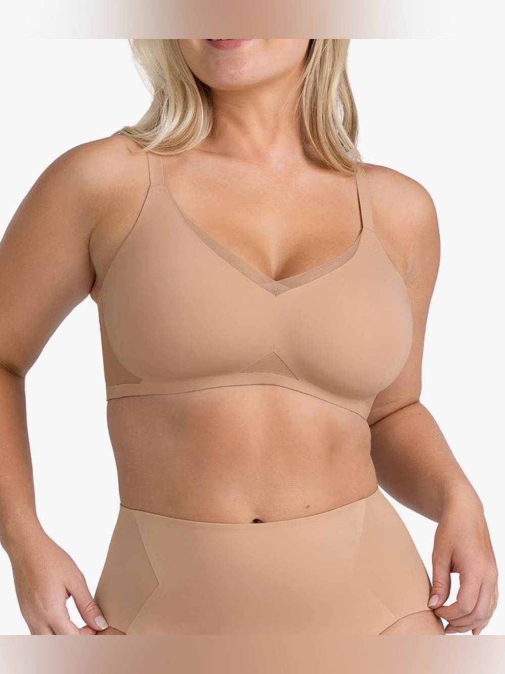 Honeylove Nude Wireless Support Bra